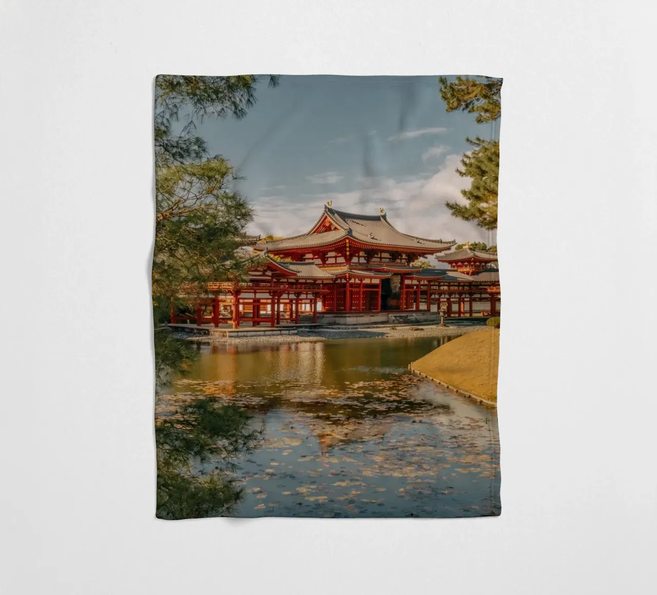Tempio di Byodoin a Kyoto, Giappone coperta in pile da Marcel Bisig