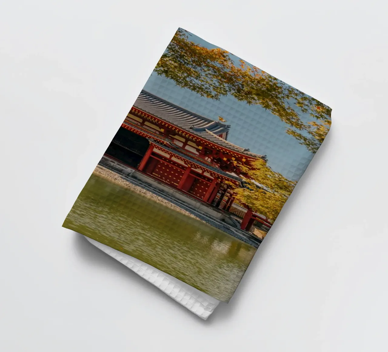 Tempio di Byodoin a Kyoto canovaccio da cucina da Marcel Bisig