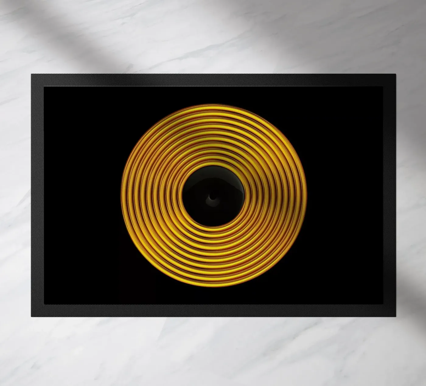 Vinyl doormat by Octavian