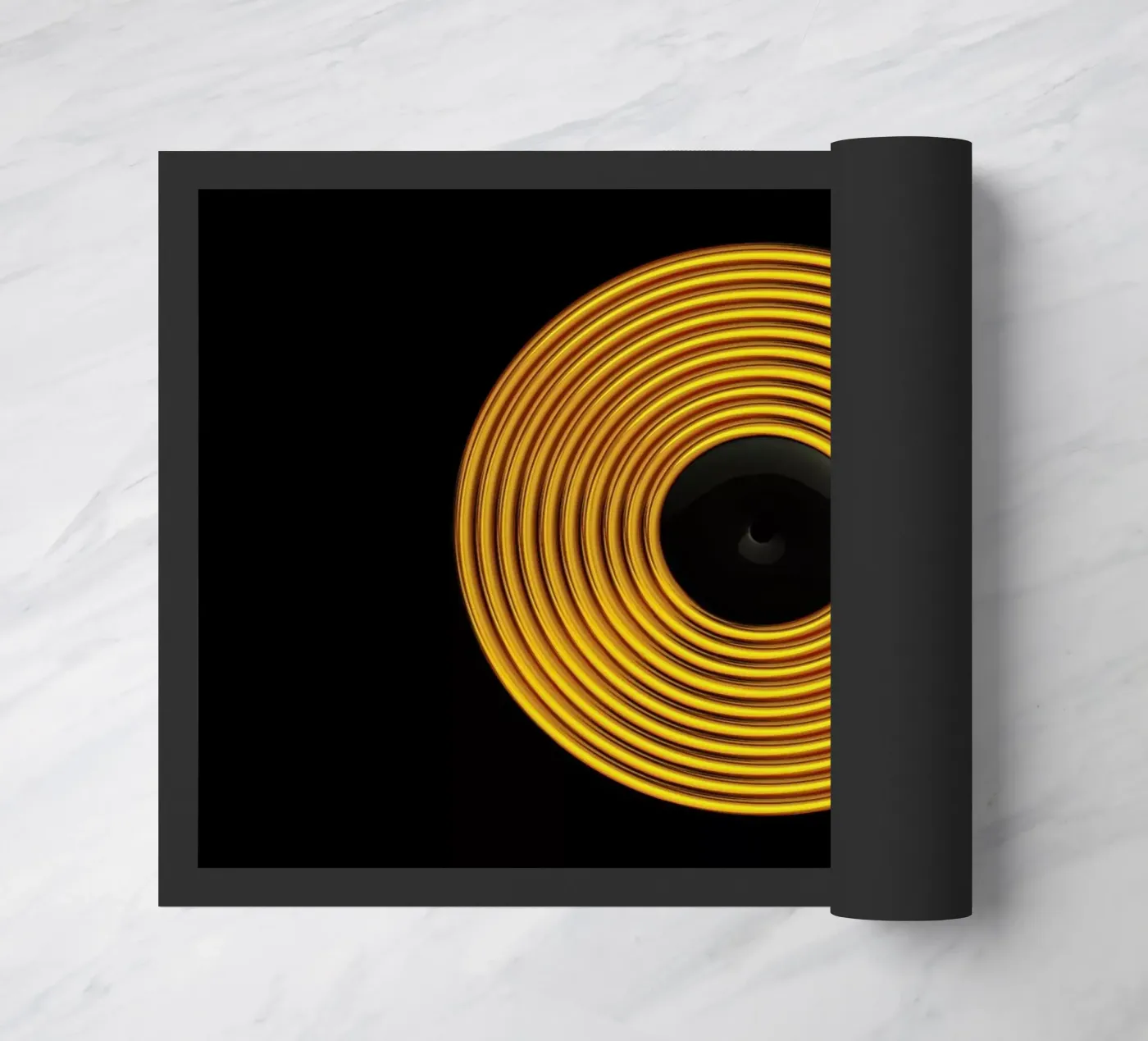 Vinyl doormat by Octavian