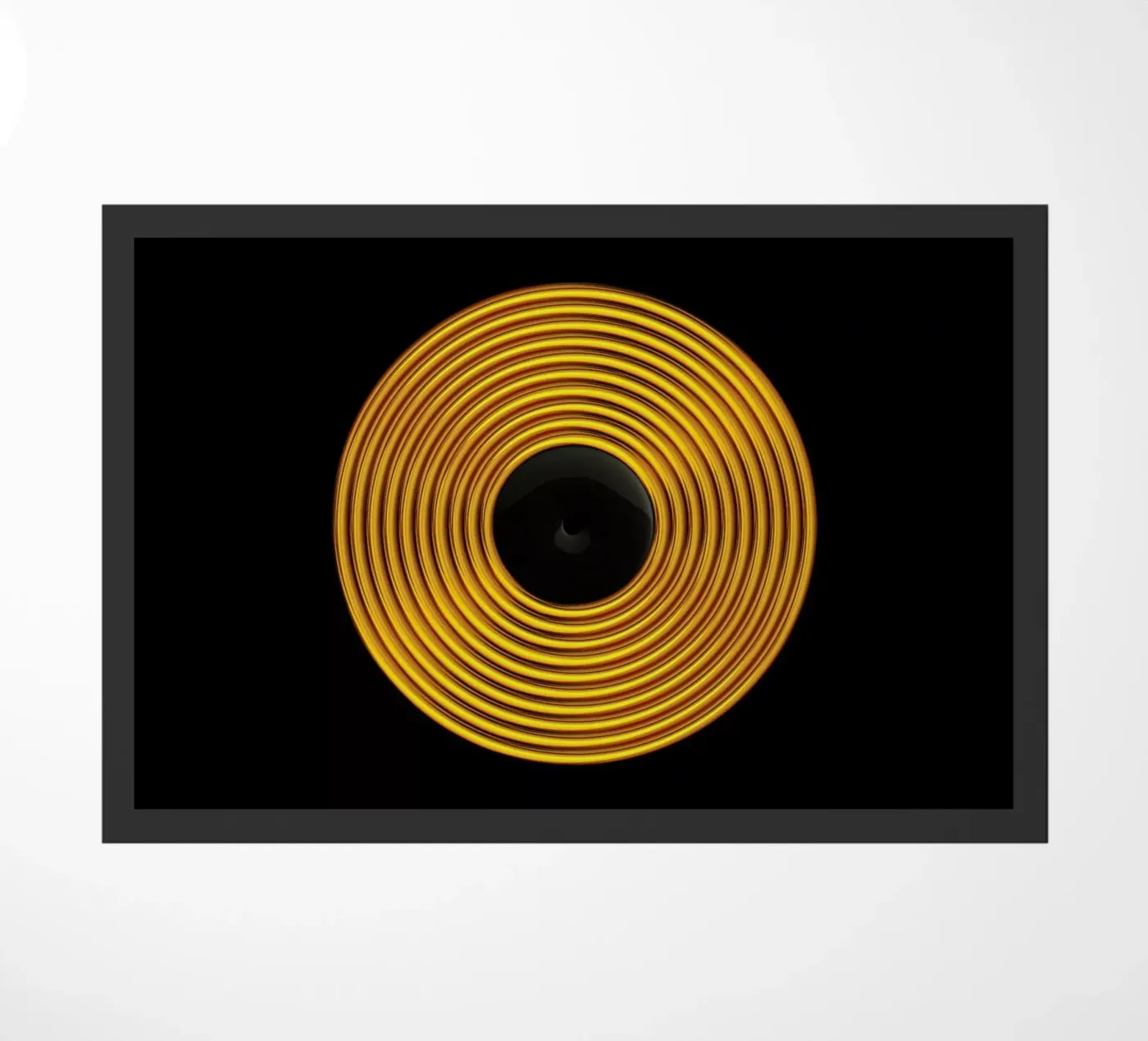 Vinyl doormat by Octavian