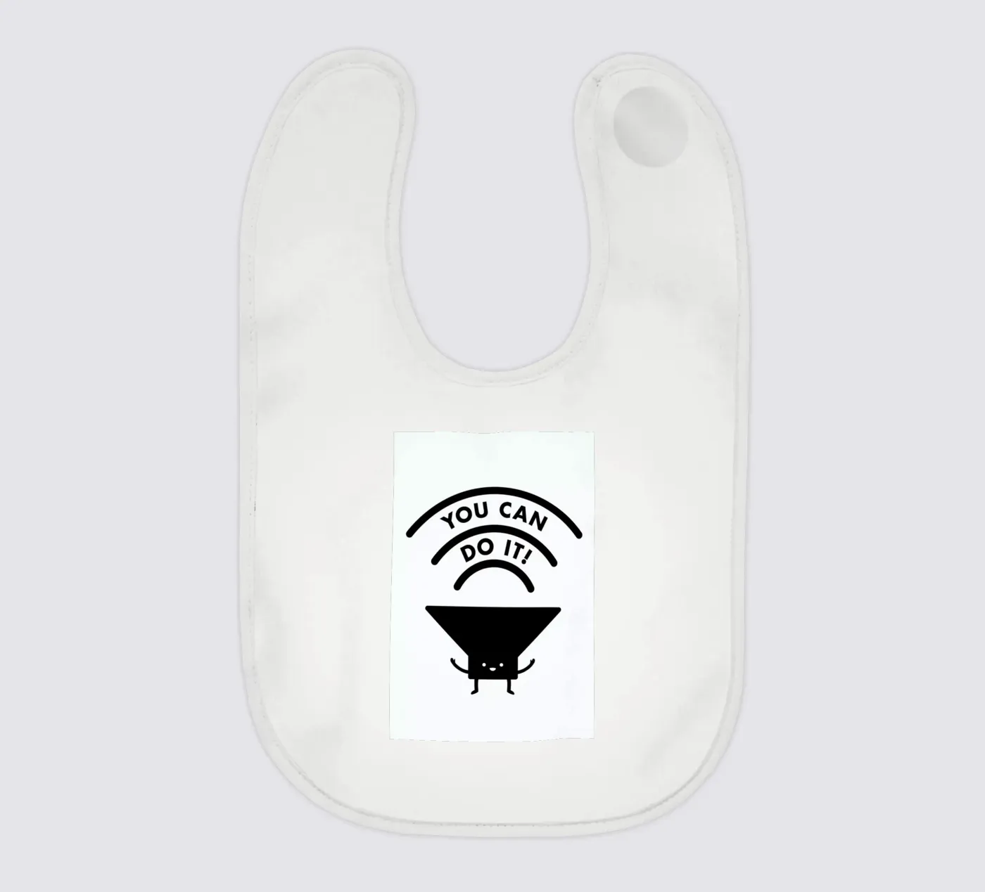 You Can Do It baby slabbetje van Jaco Haasbroek