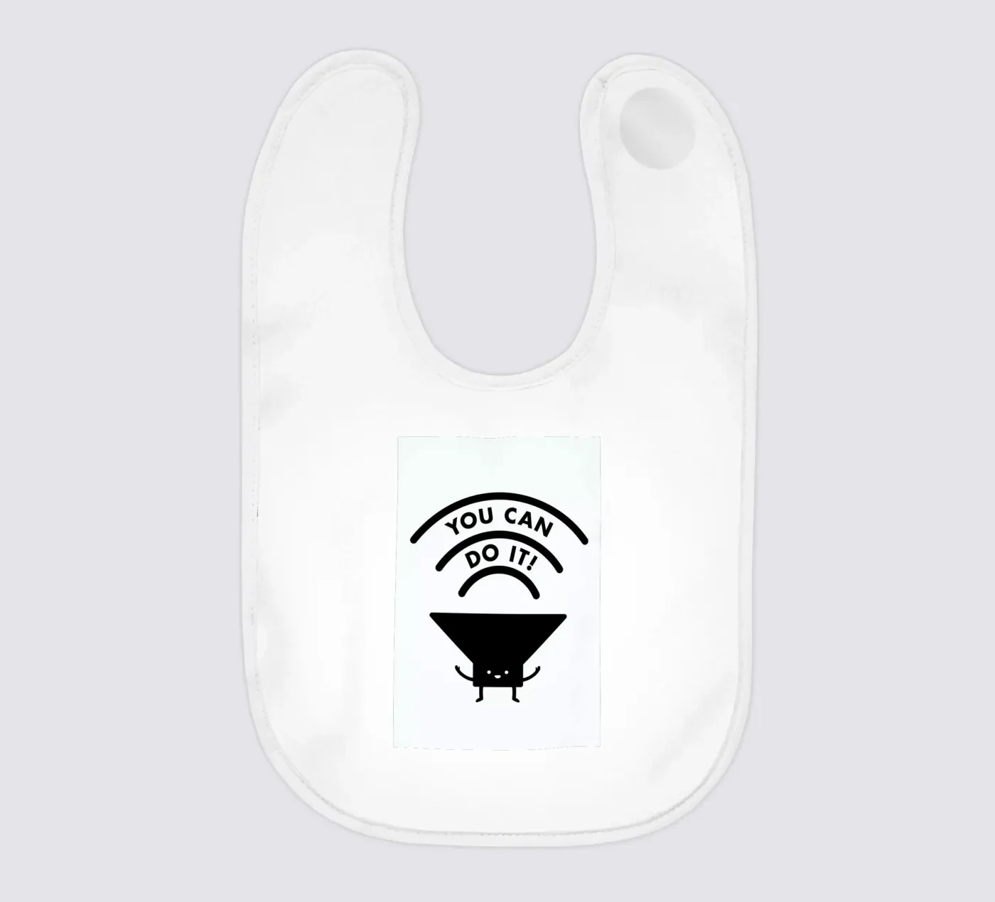 You Can Do It baby slabbetje van Jaco Haasbroek