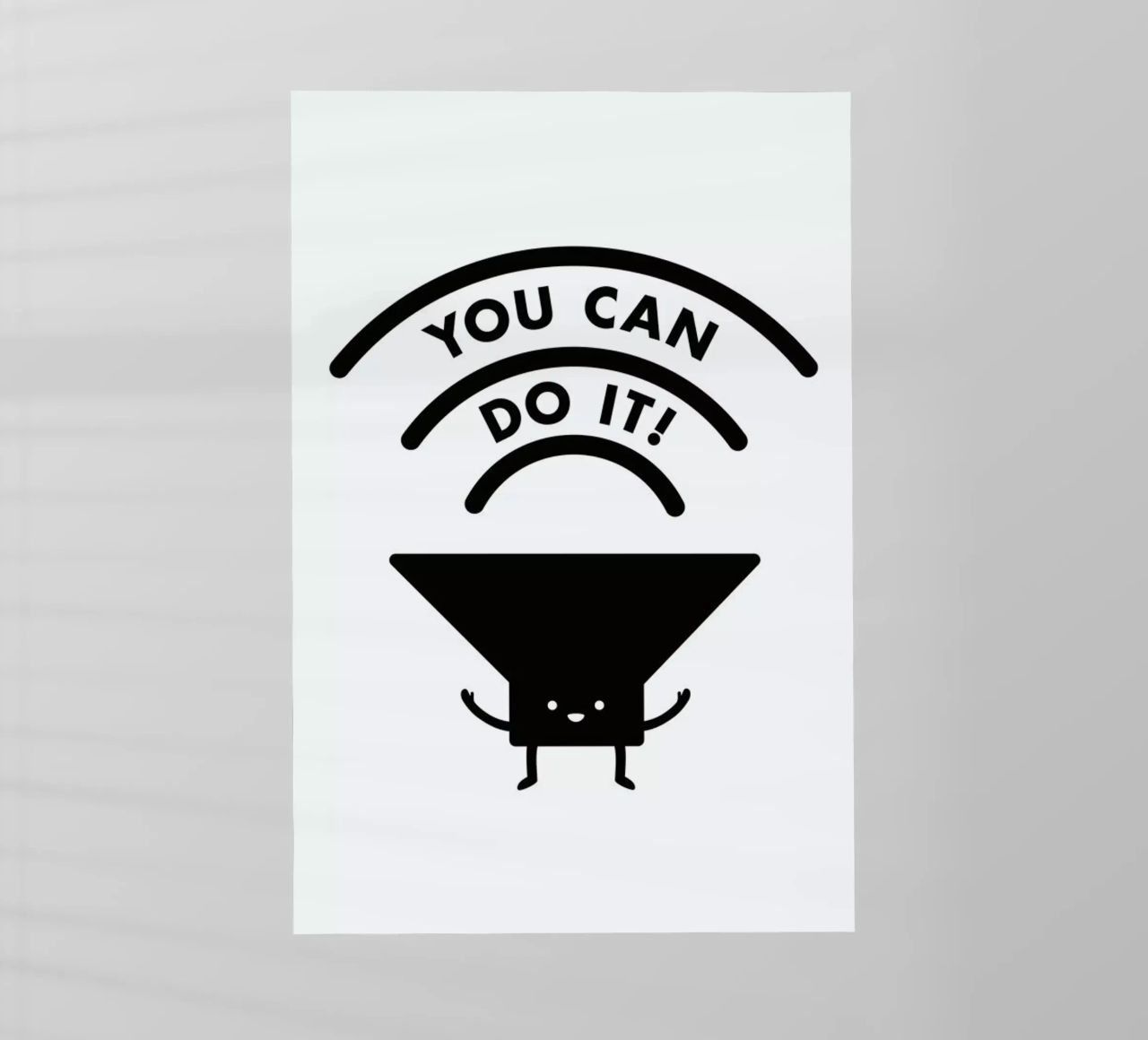 You Can Do It pellicola backlit da Jaco Haasbroek