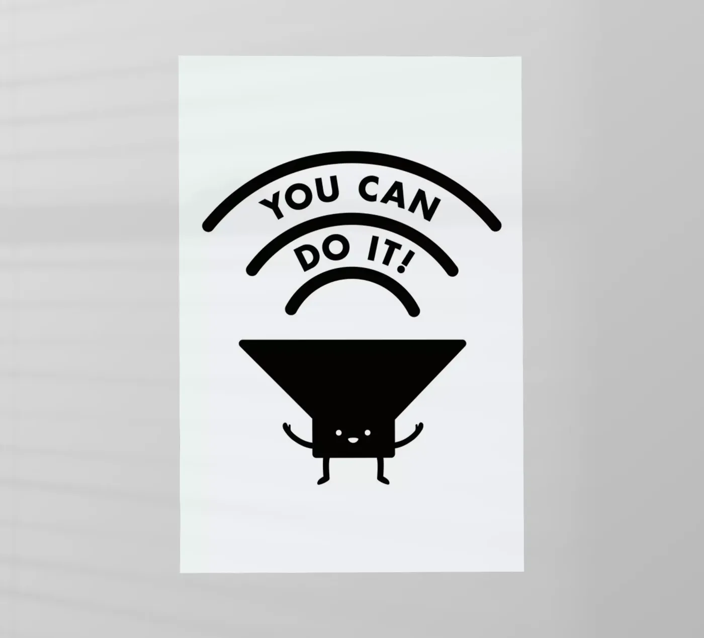 You Can Do It pellicola backlit da Jaco Haasbroek