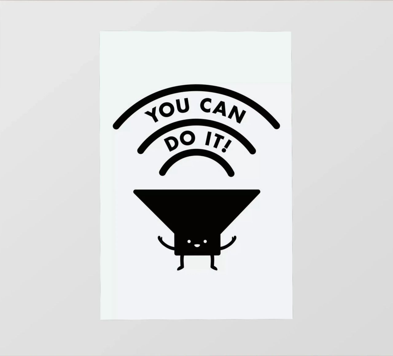 You Can Do It pellicola backlit da Jaco Haasbroek