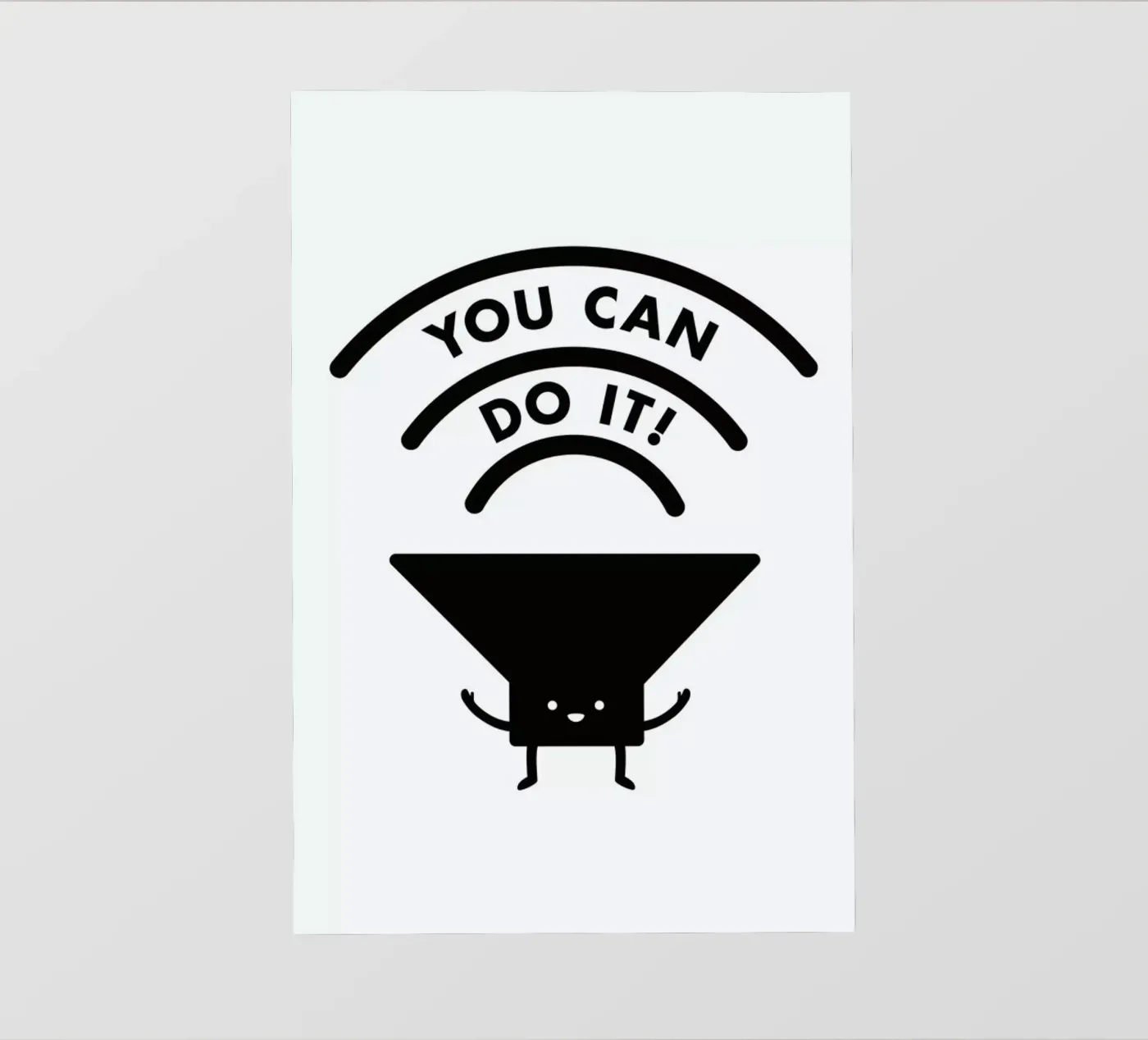 You Can Do It pellicola backlit da Jaco Haasbroek