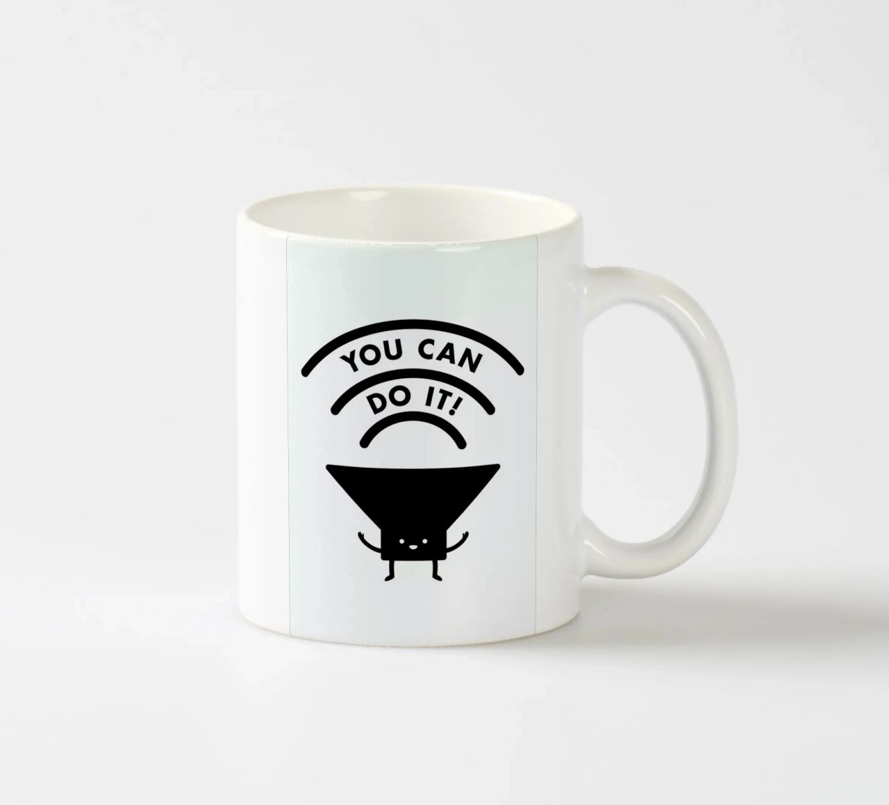 You Can Do It tazza in ceramica da Jaco Haasbroek