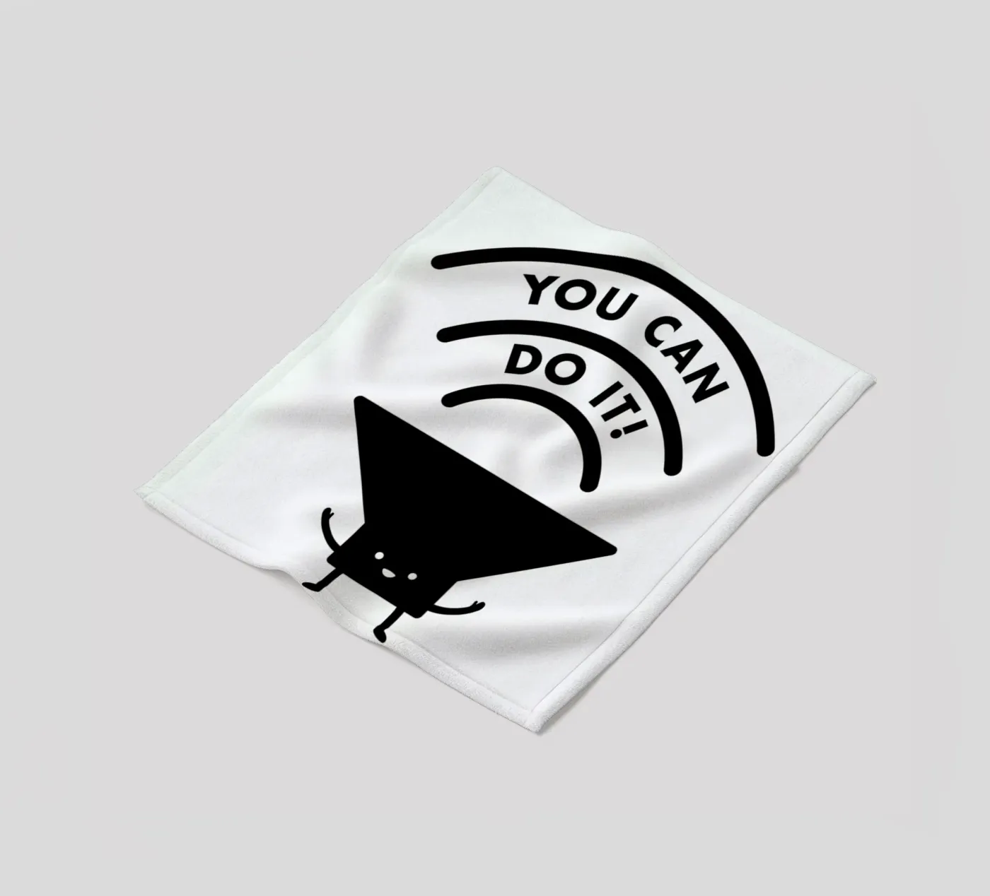 You Can Do It fleecedeken van Jaco Haasbroek