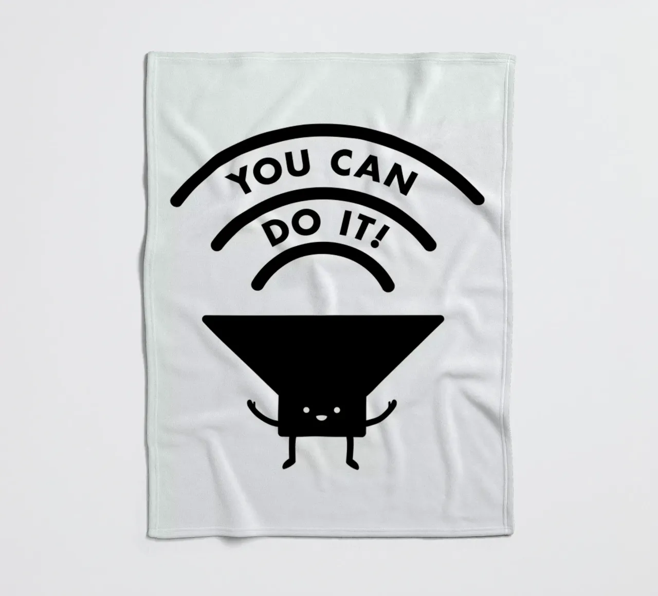 You Can Do It fleecedeken van Jaco Haasbroek