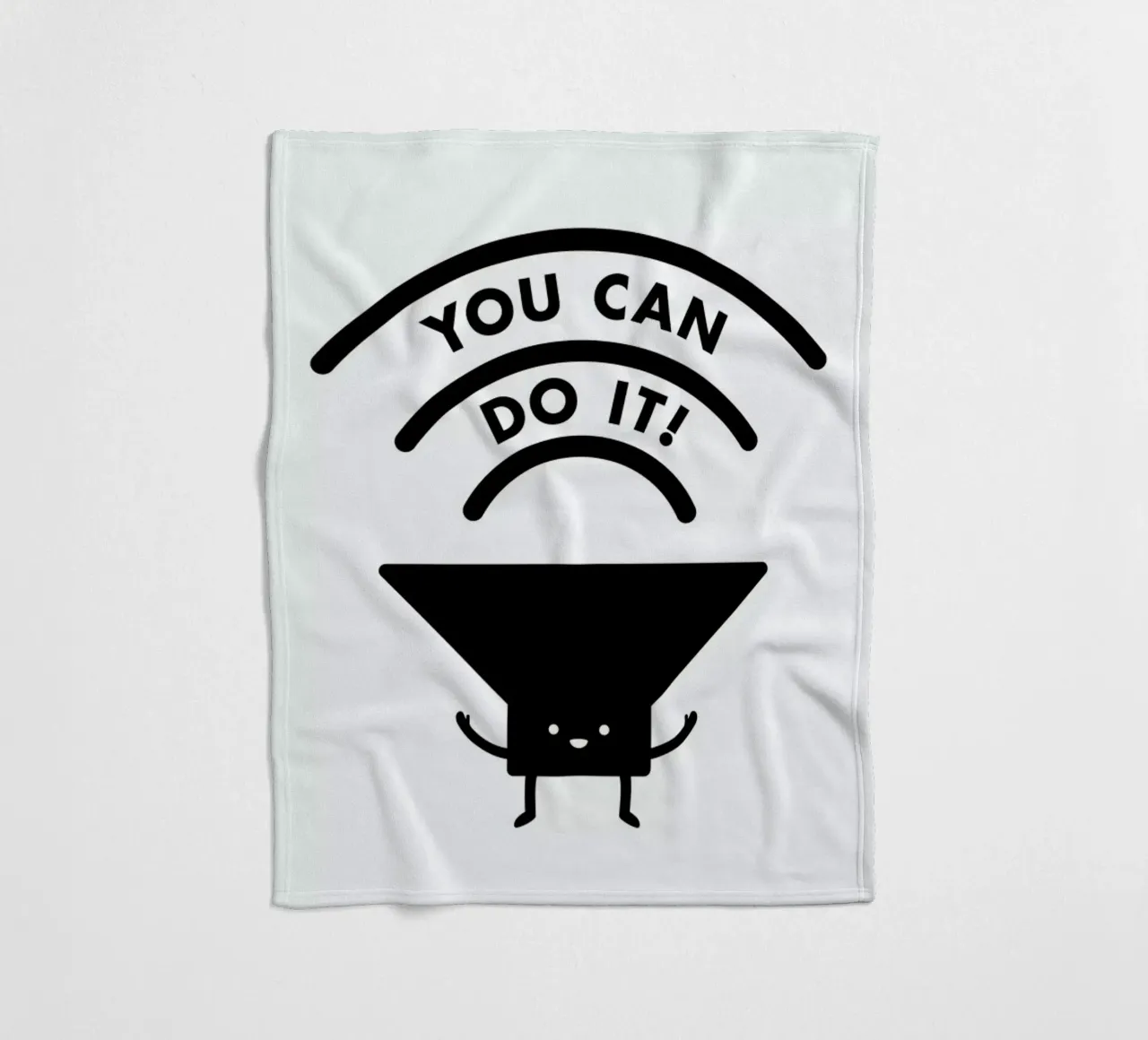 You Can Do It fleecedeken van Jaco Haasbroek