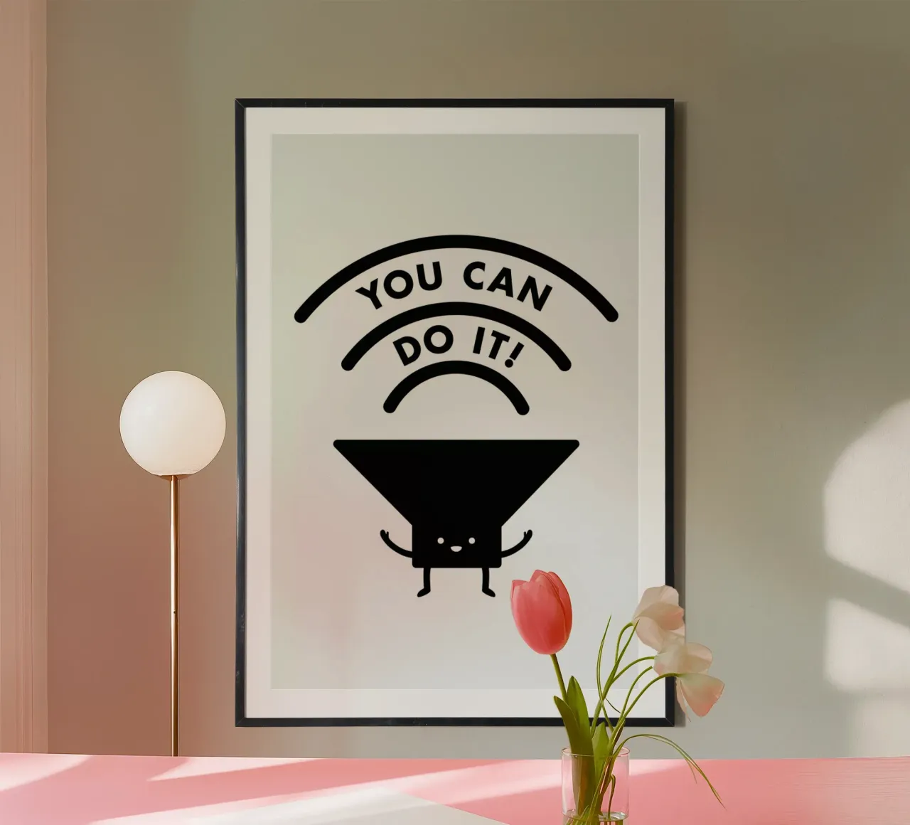 You Can Do It carta hahnemühle da Jaco Haasbroek