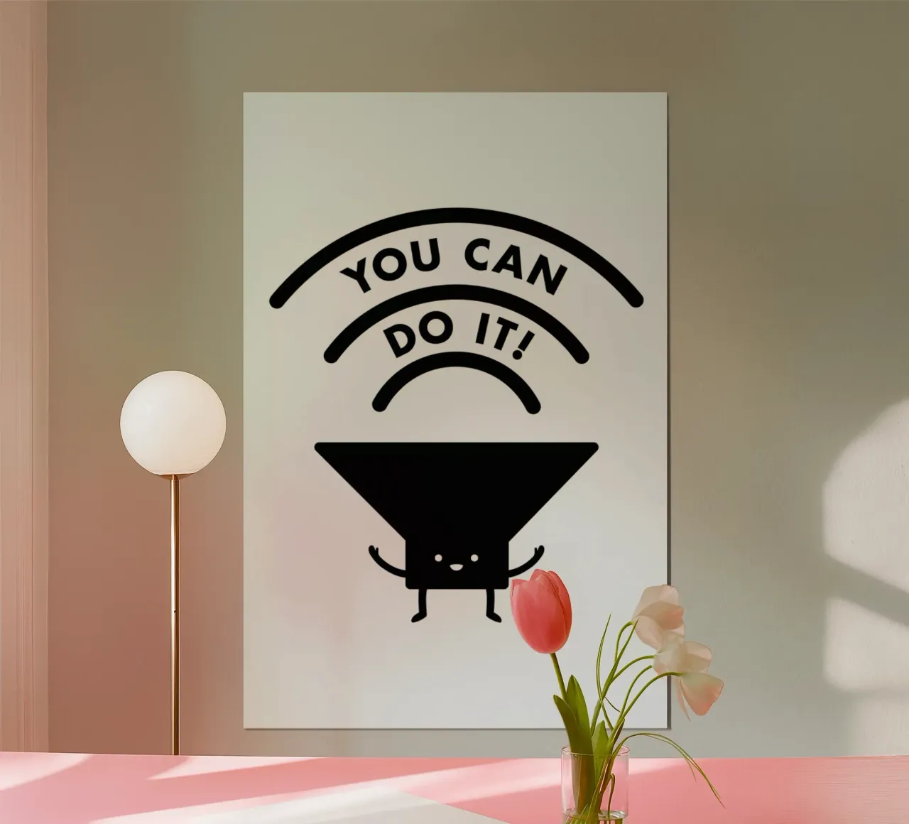 You Can Do It carta hahnemühle da Jaco Haasbroek