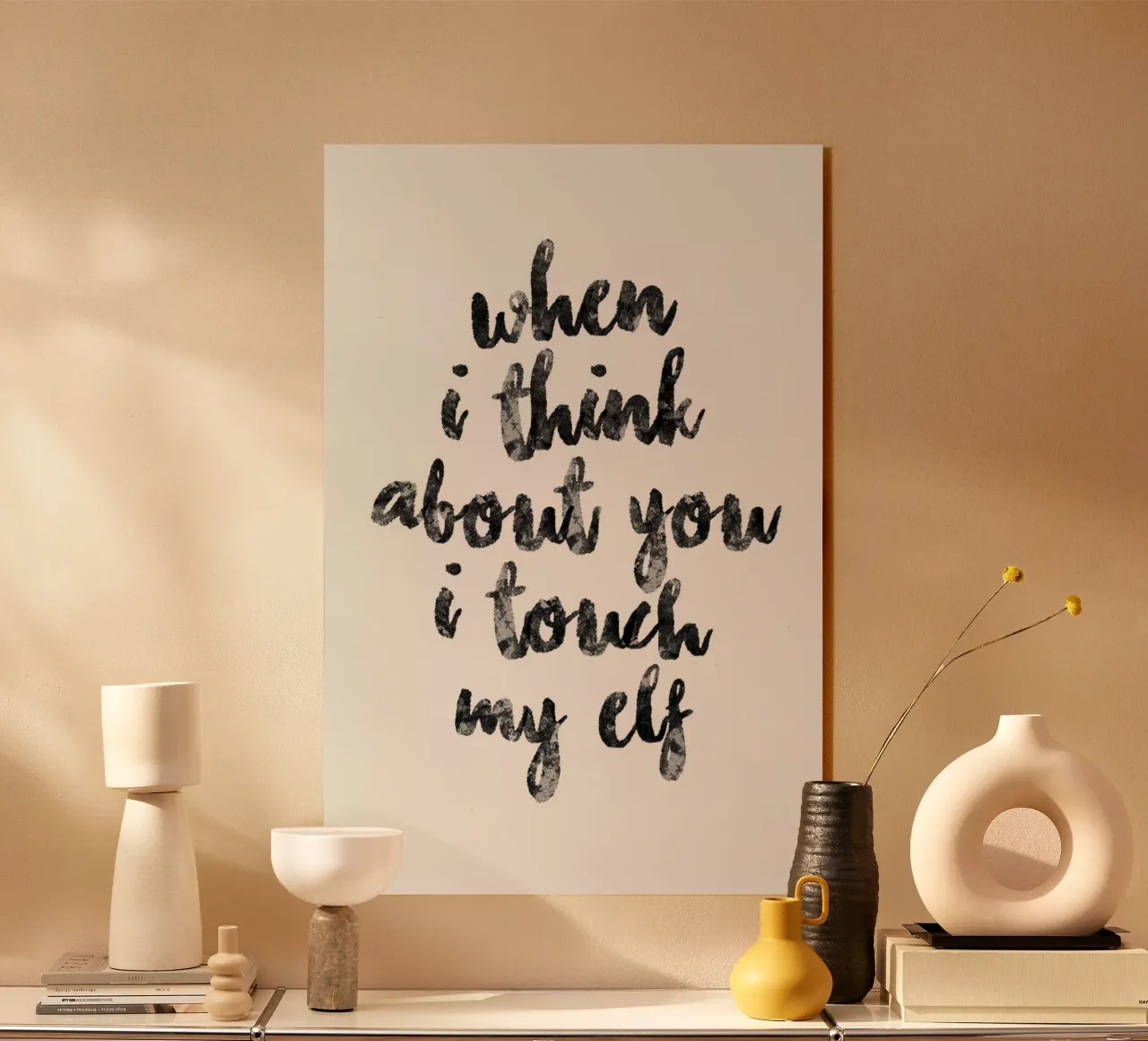 My Elf plexiglass da Mottos by Sinan Saydik