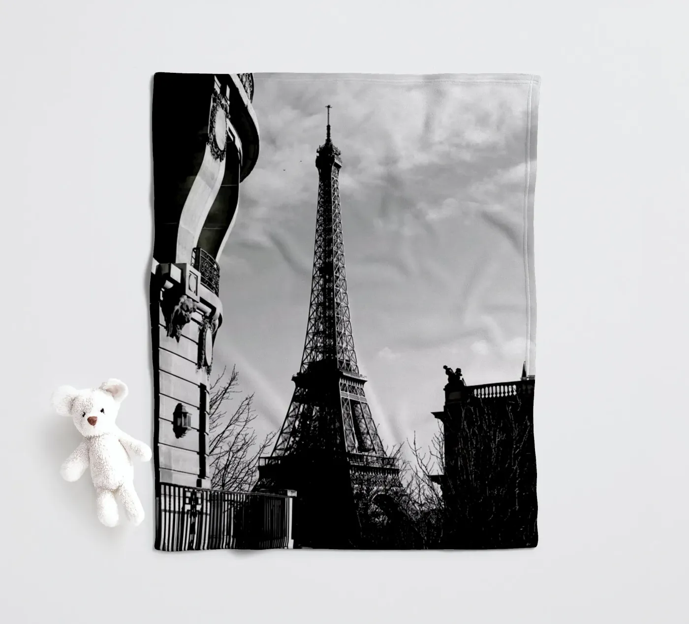 Paris fleecedeken van Magdalena Martin Photography