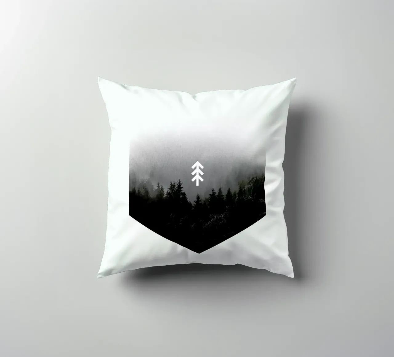 Forest Hex cuscino da Chris Wharton