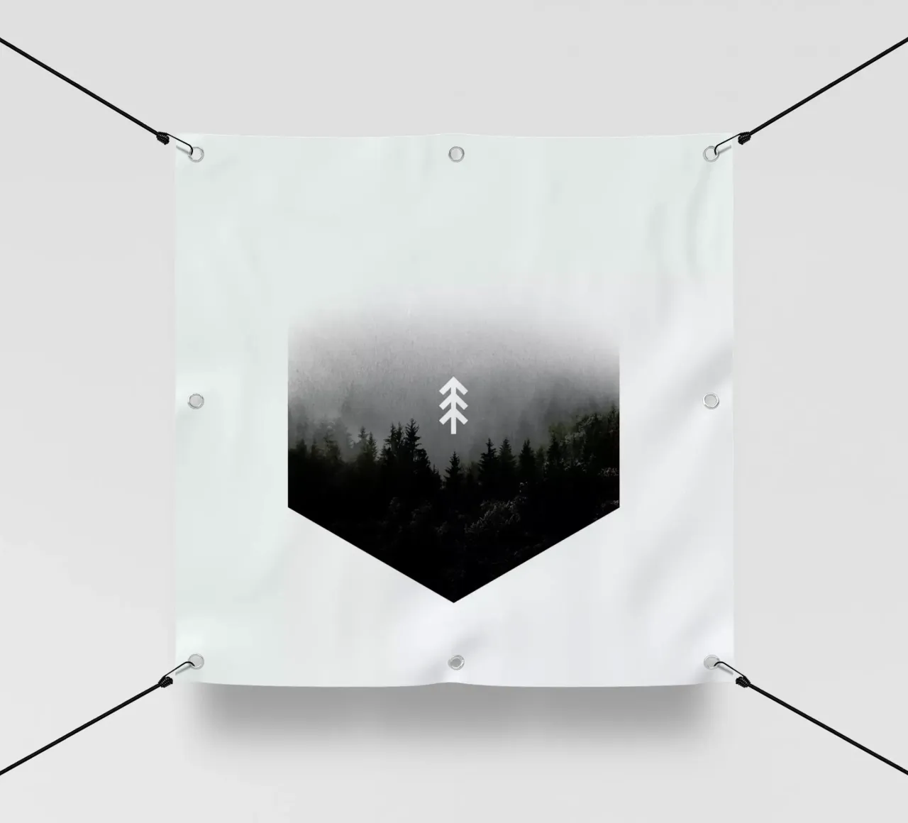 Forest Hex telo in pvc da Chris Wharton