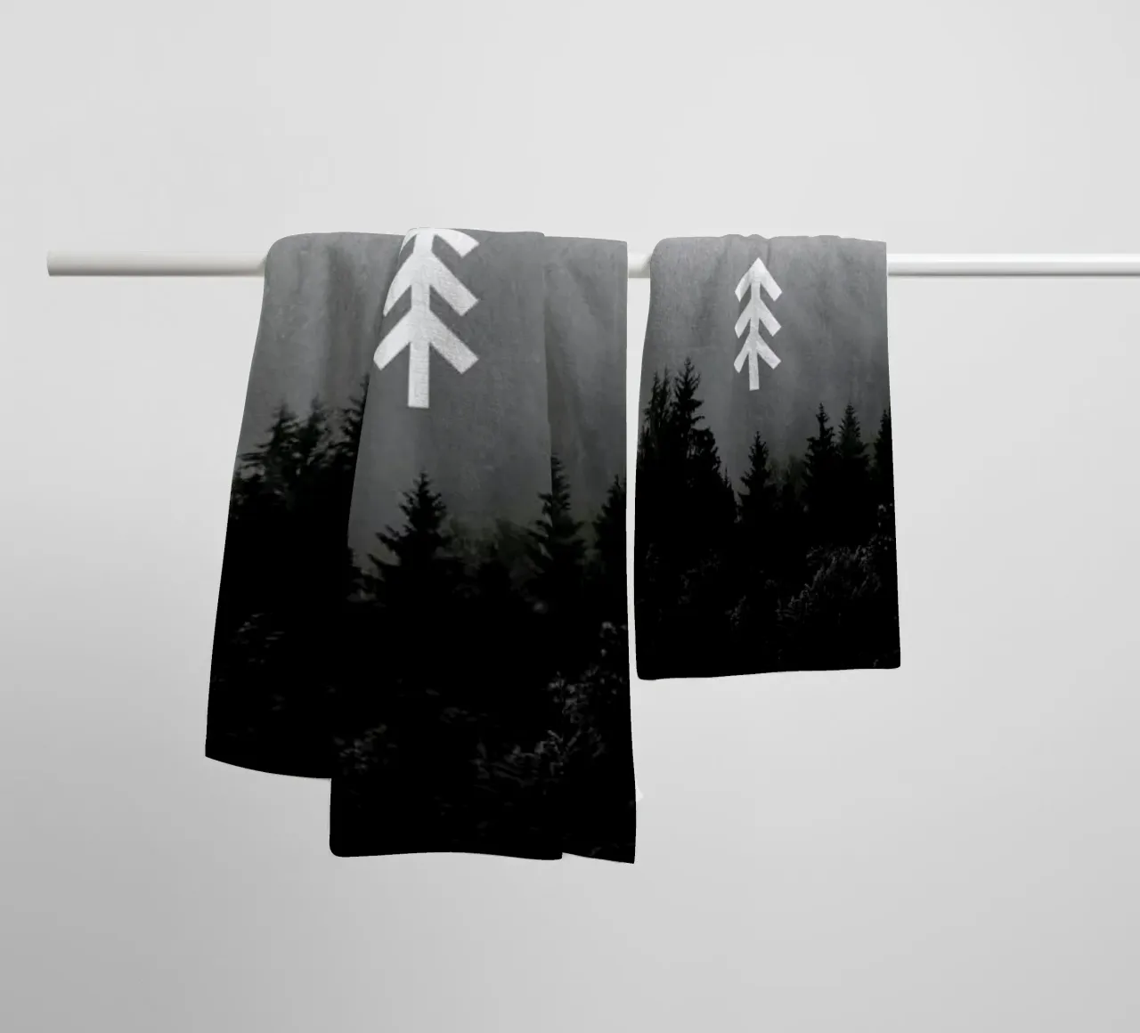 Forest Hex badhanddoek van Chris Wharton