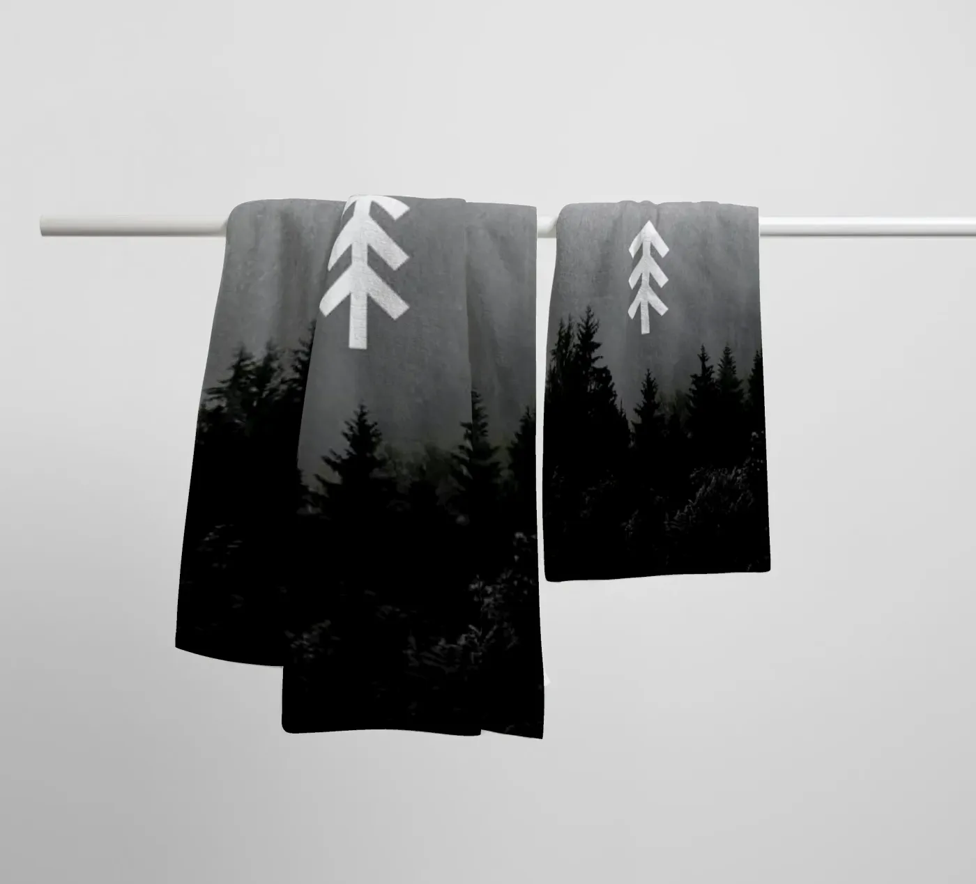 Forest Hex serviette de bain de Chris Wharton