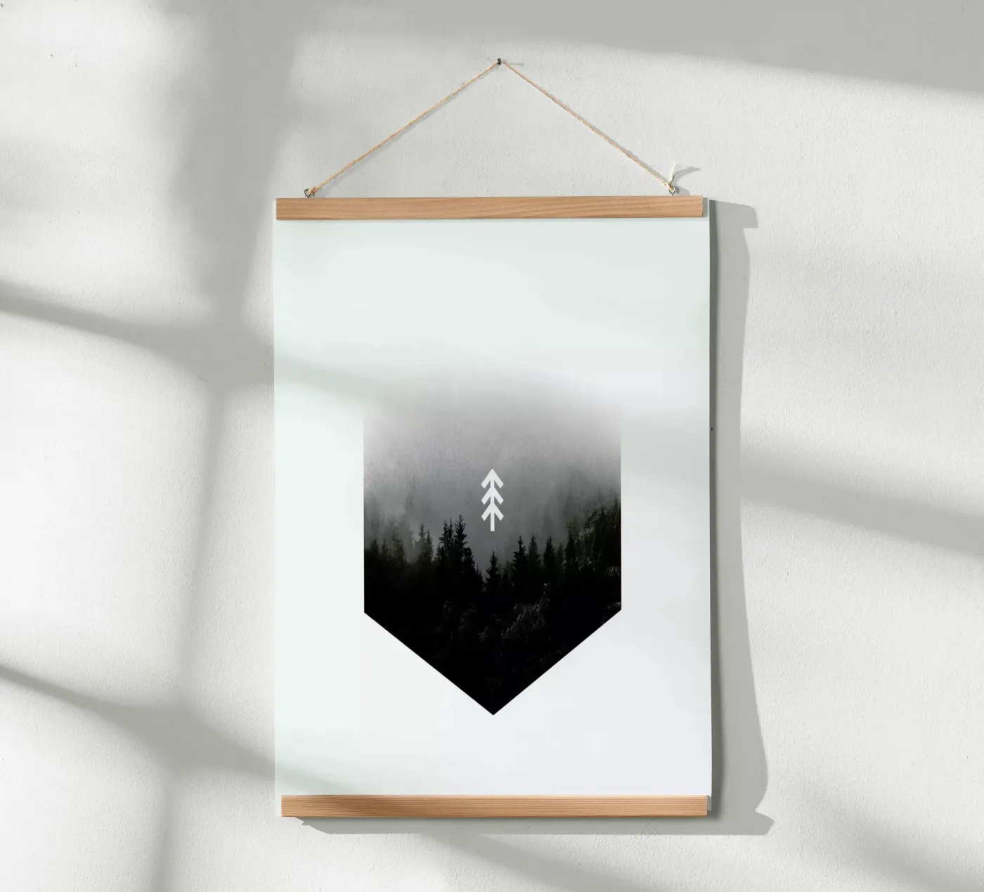 Forest Hex poster by Chris Wharton