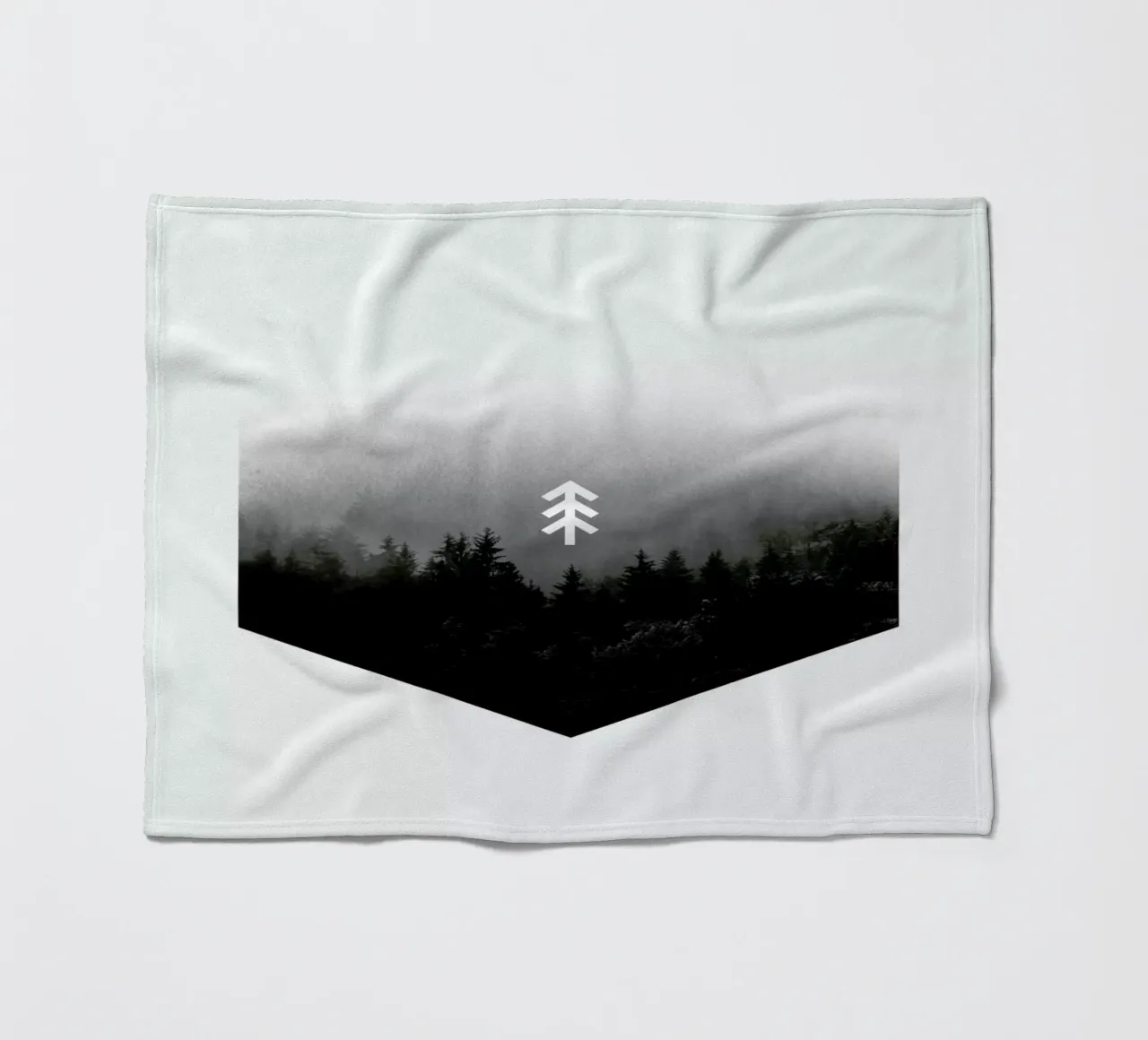 Forest Hex fleecedeken van Chris Wharton