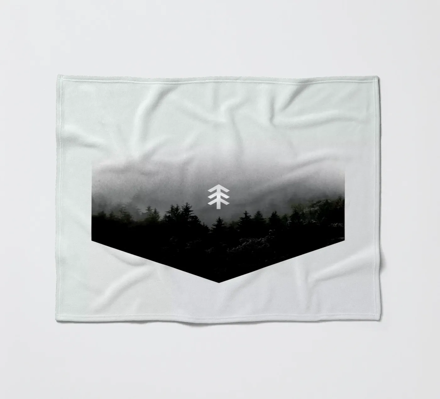 Forest Hex fleecedeken van Chris Wharton