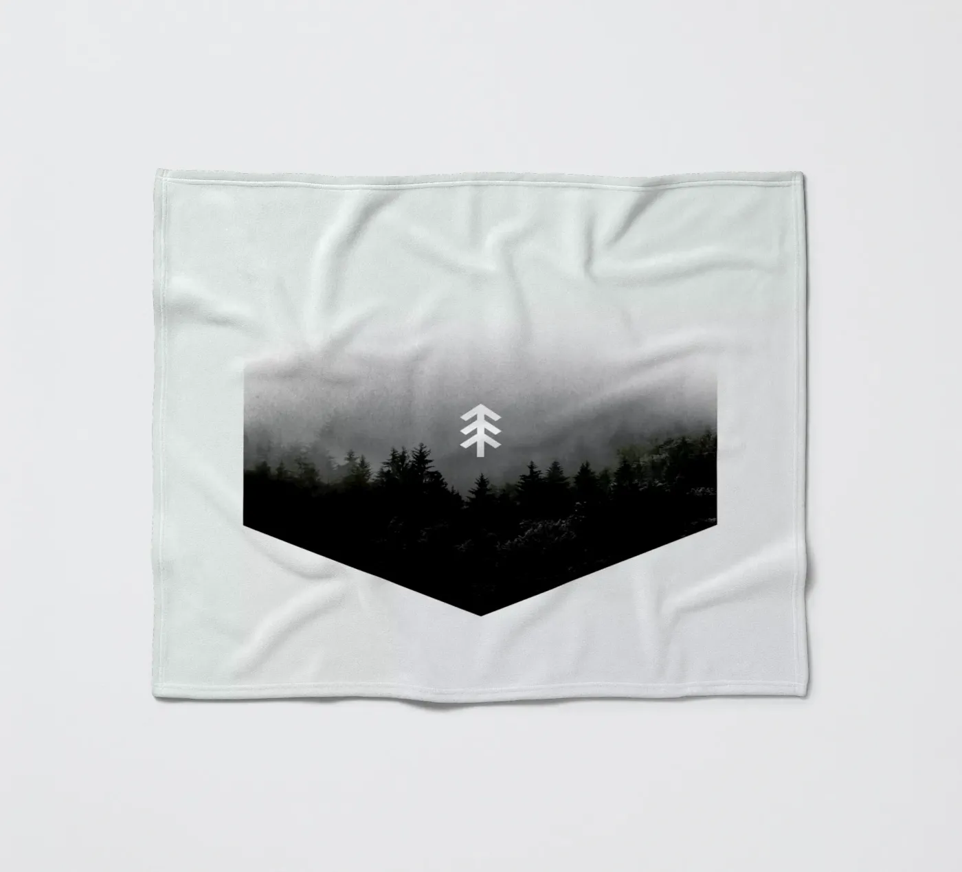 Forest Hex fleecedeken van Chris Wharton