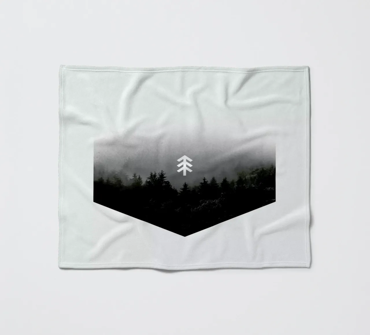 Forest Hex fleecedeken van Chris Wharton