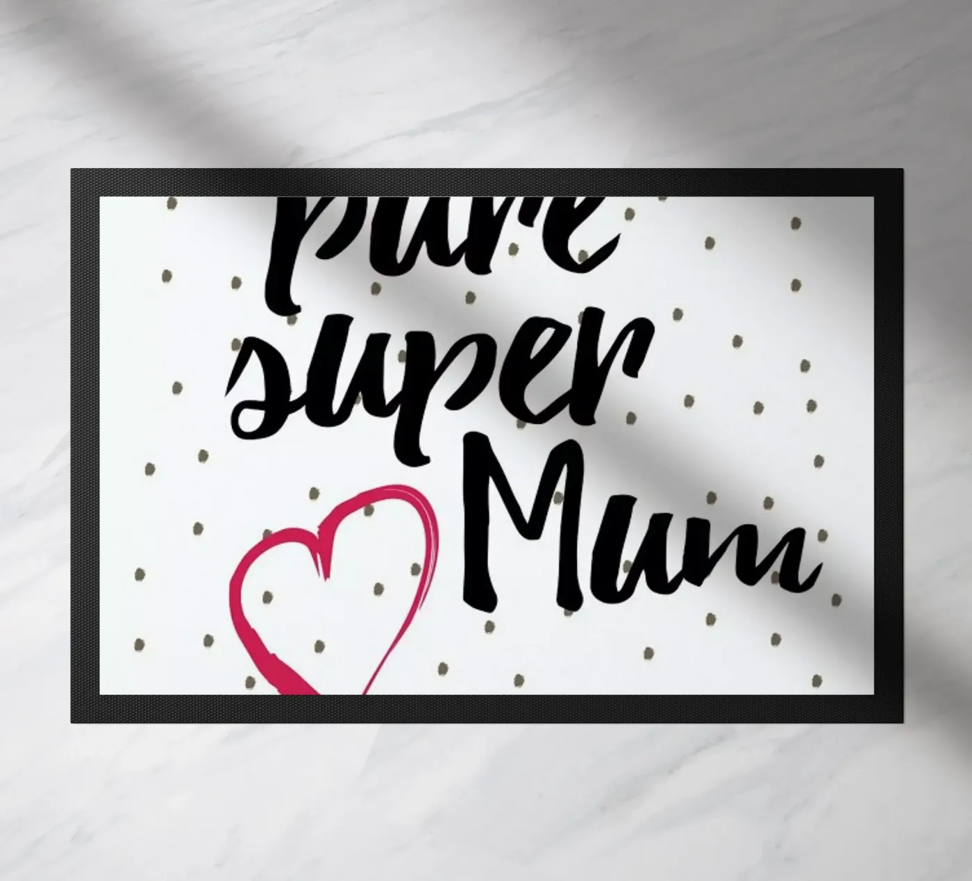 Super Mum doormat by Froilein Juno