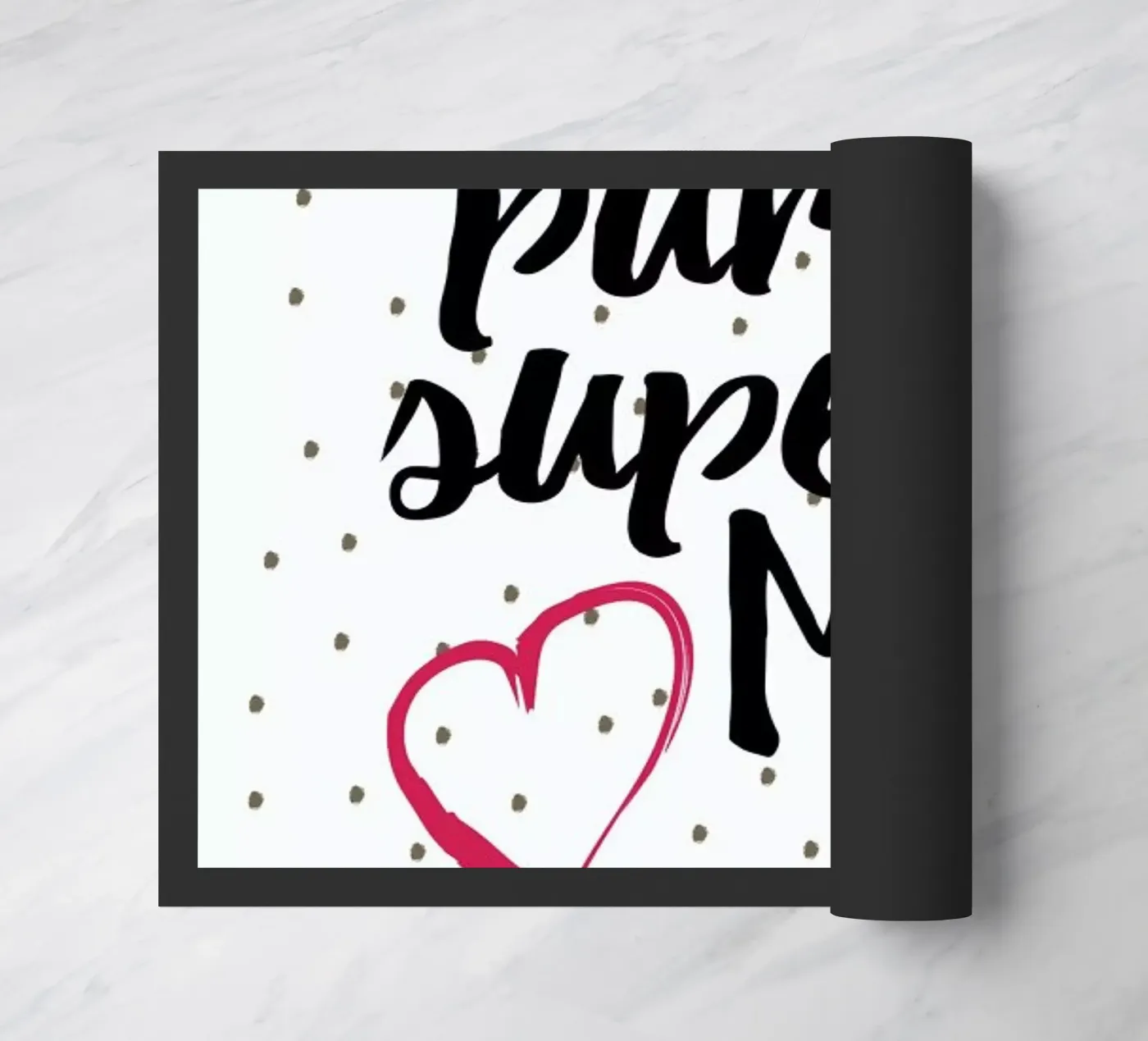 Super Mum doormat by Froilein Juno