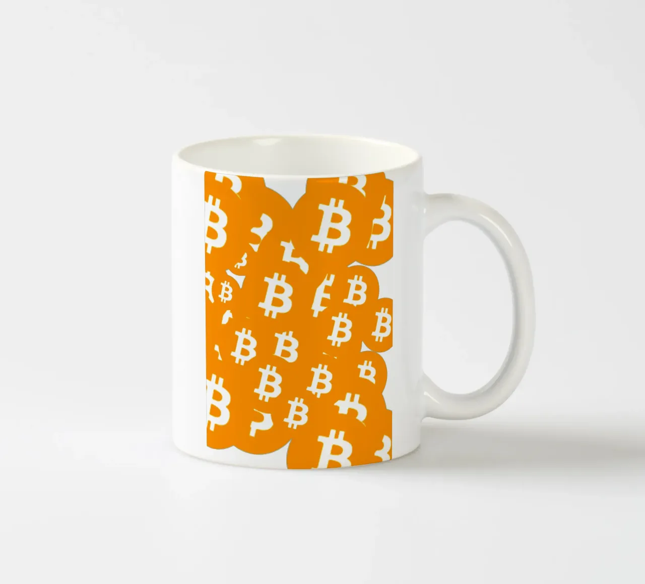 Rain of Wealth_BTC tazza in ceramica da Crypto_Jungle