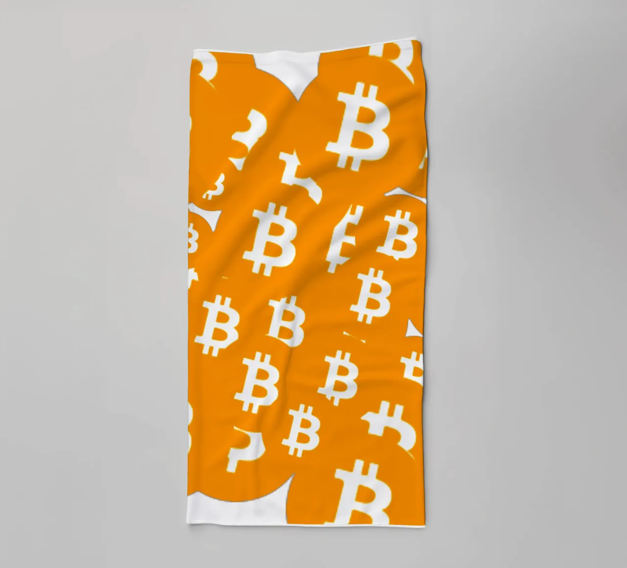 Rain of Wealth_BTC asciugamano da bagno da Crypto_Jungle