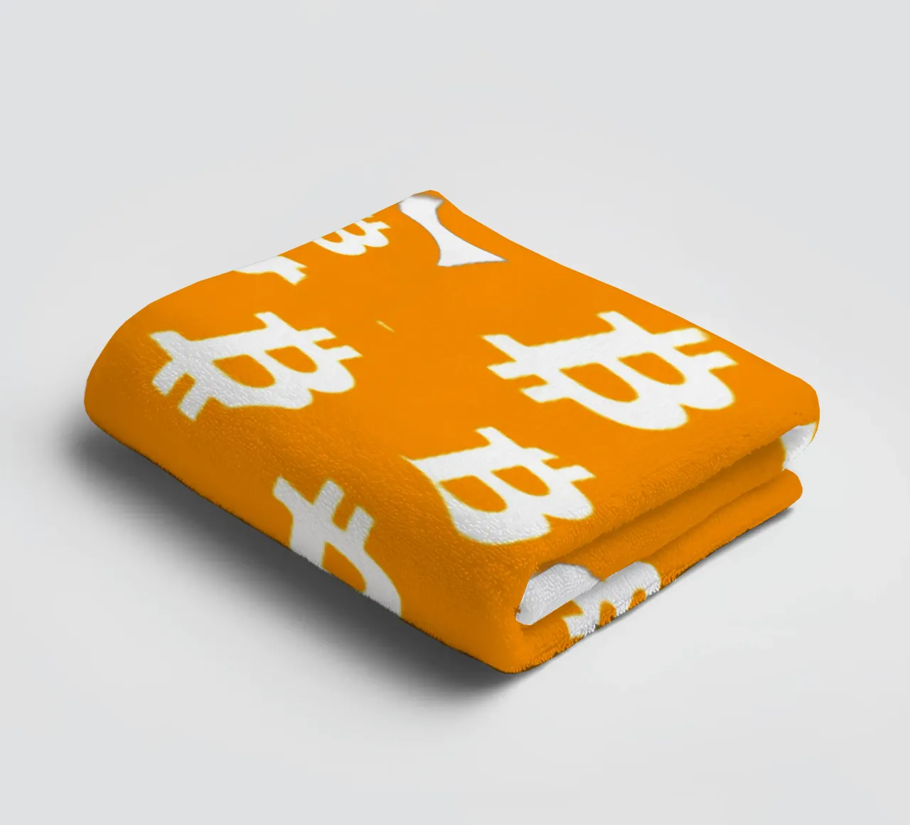 Rain of Wealth_BTC asciugamano da bagno da Crypto_Jungle