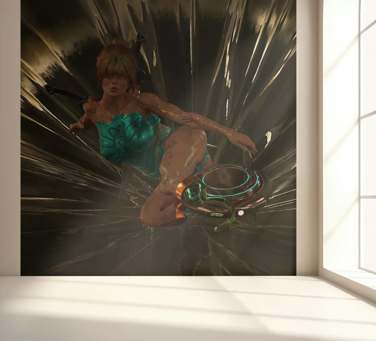 Papesse Borgia and the Corridors of Time photo wallpaper by the-witcher
