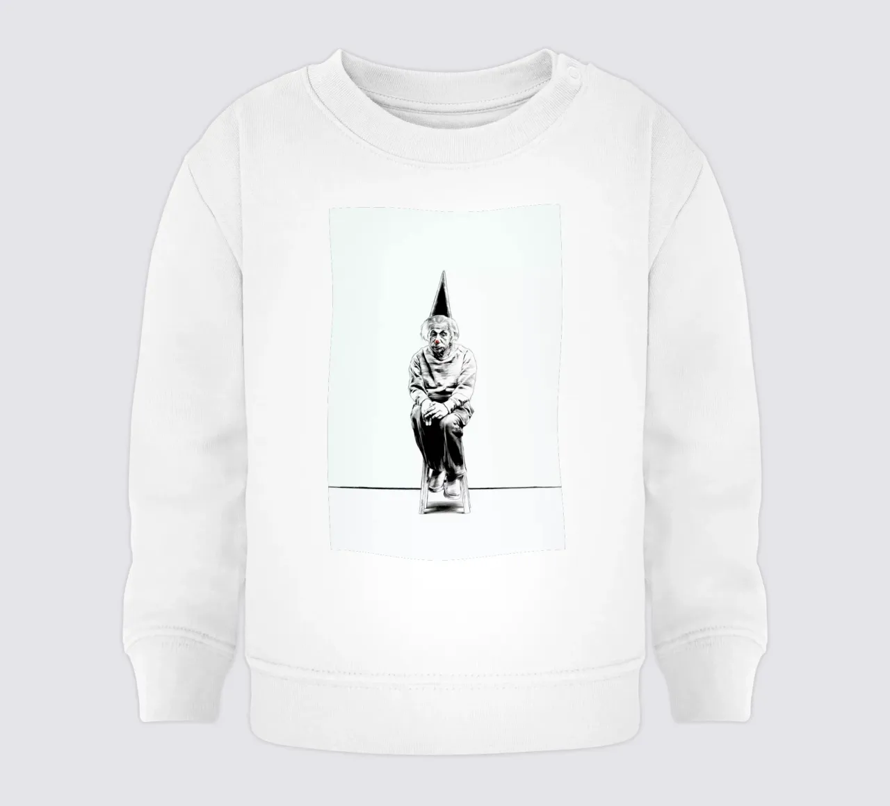Einstein sudadera de bebé de Jared Yamahata