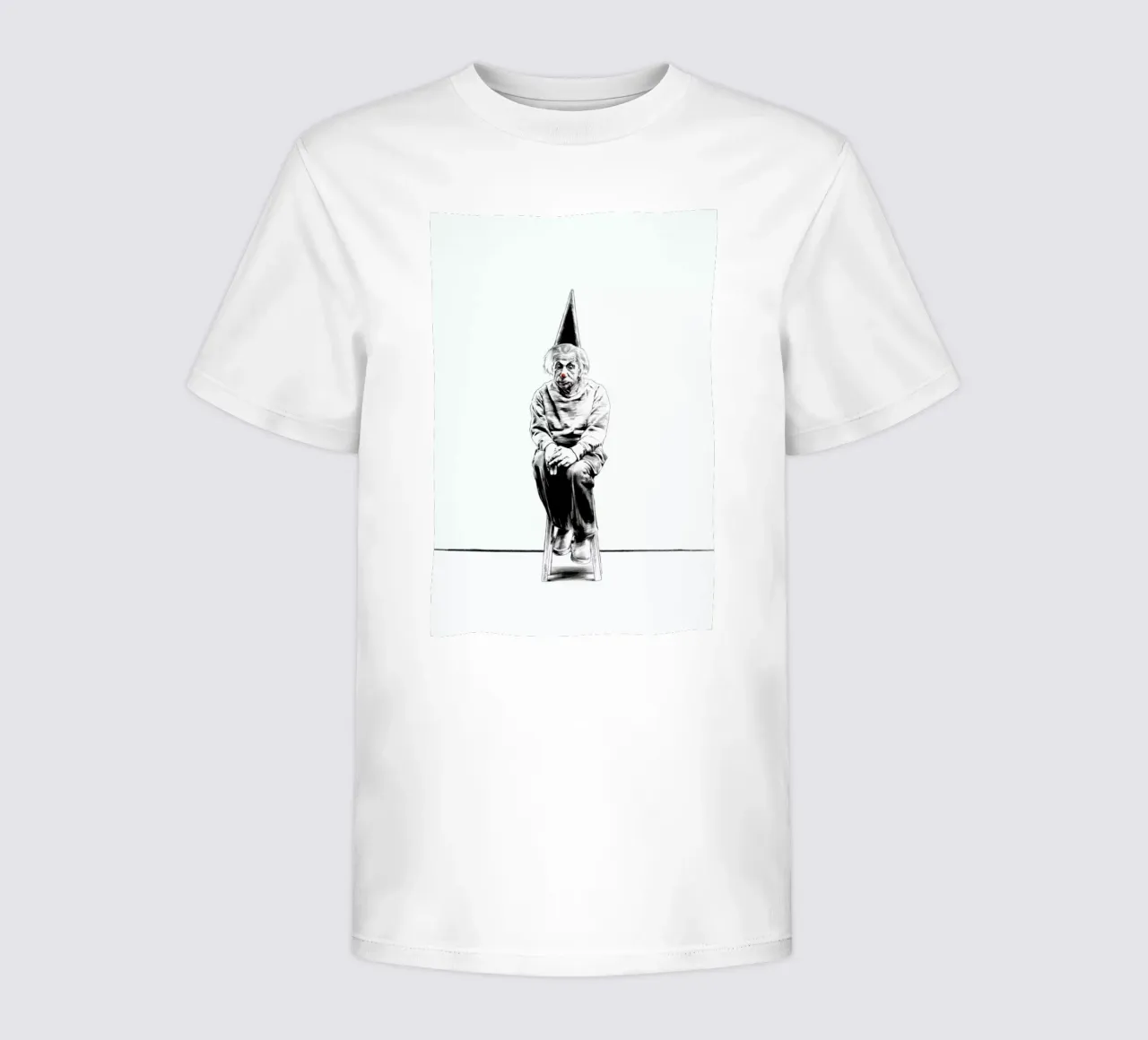 Einstein kinder t-shirt van Jared Yamahata