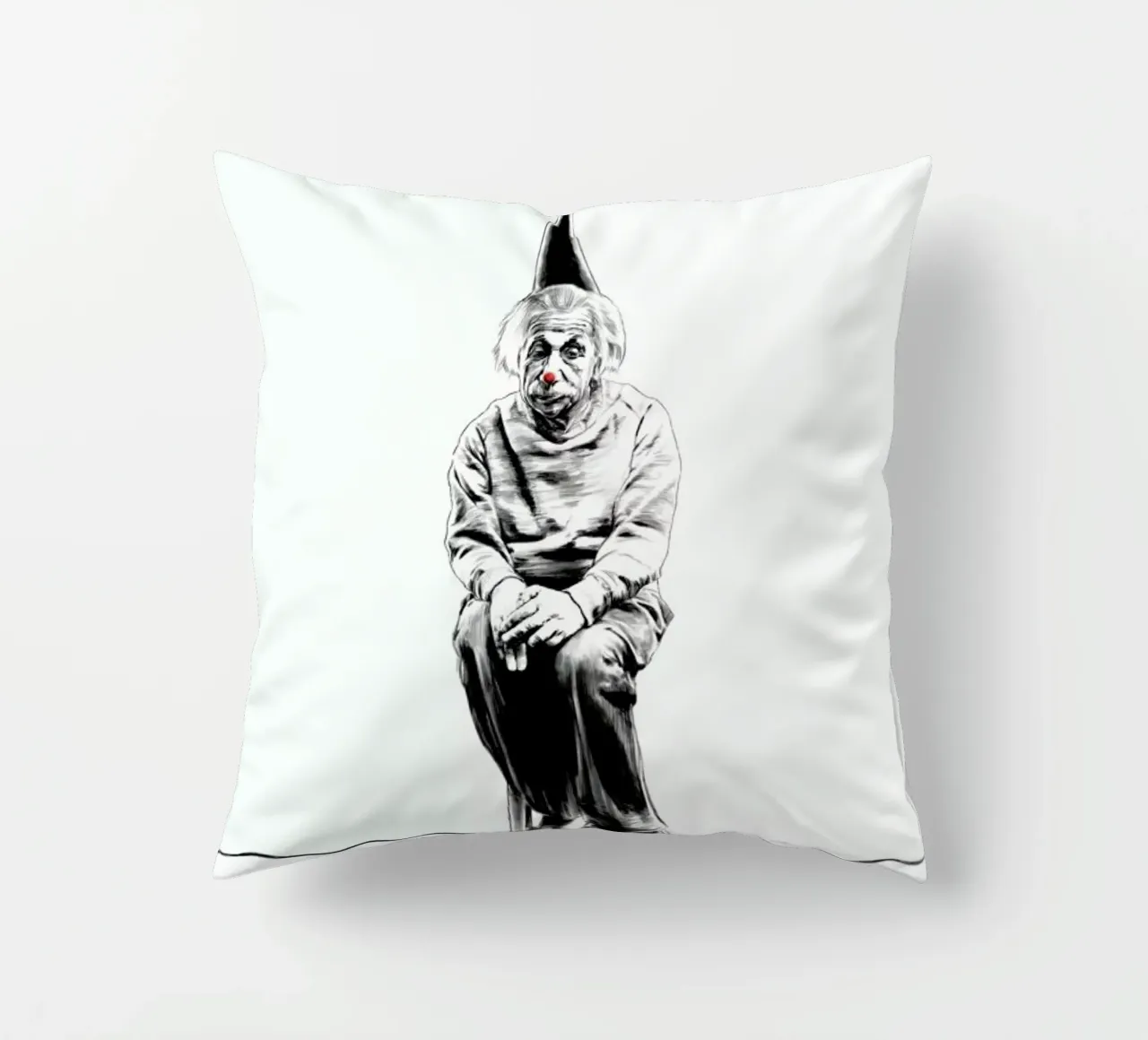 Einstein cuscino da Jared Yamahata