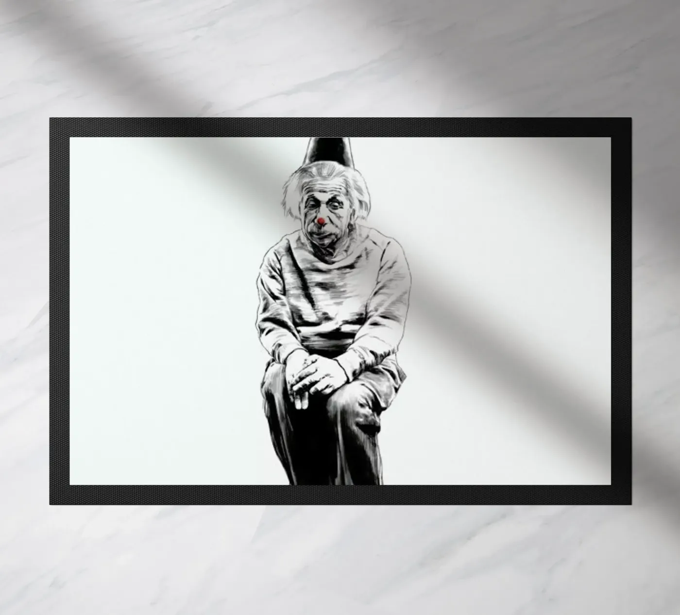 Einstein Fußmatte von Jared Yamahata