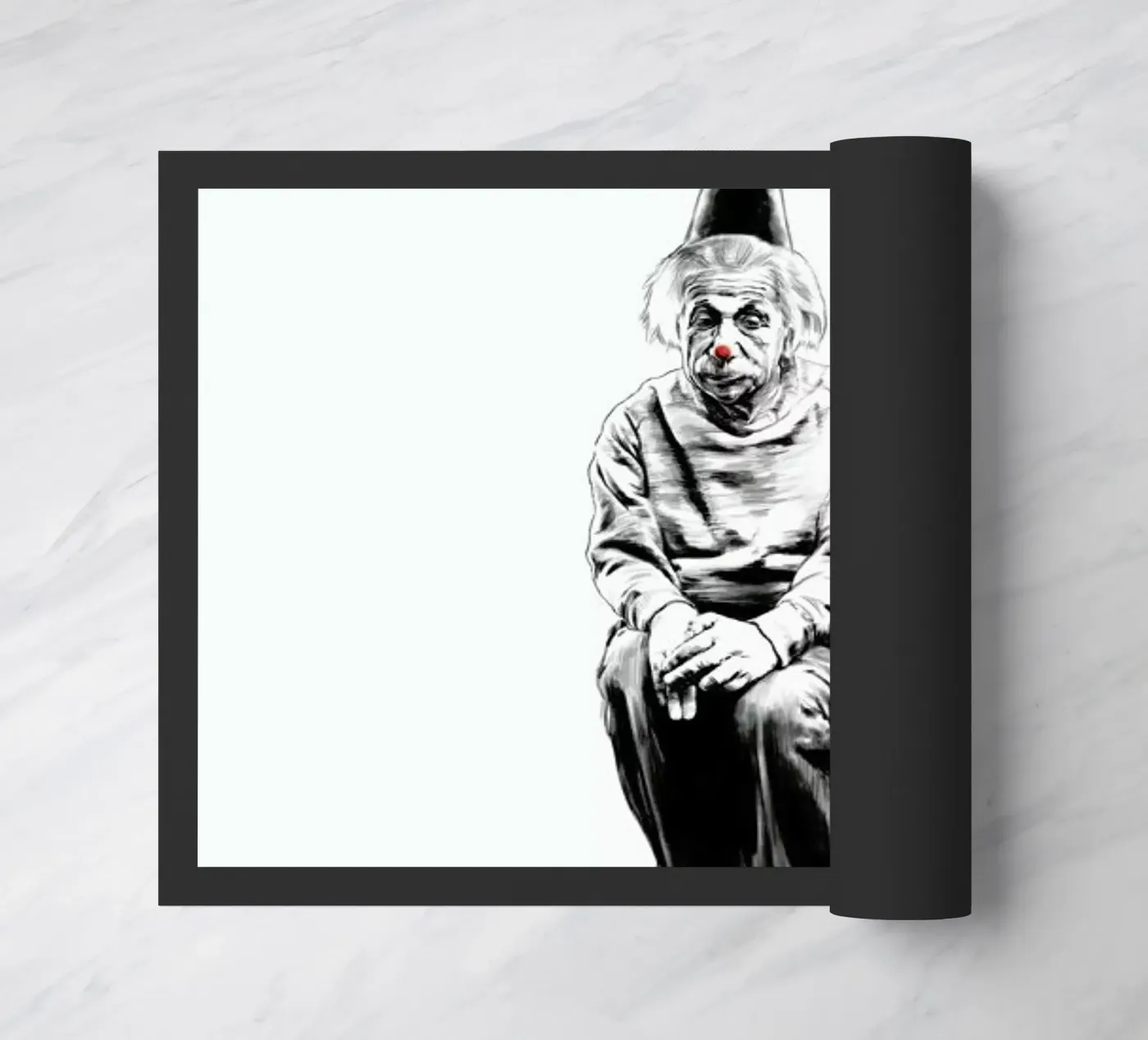 Einstein Fußmatte von Jared Yamahata