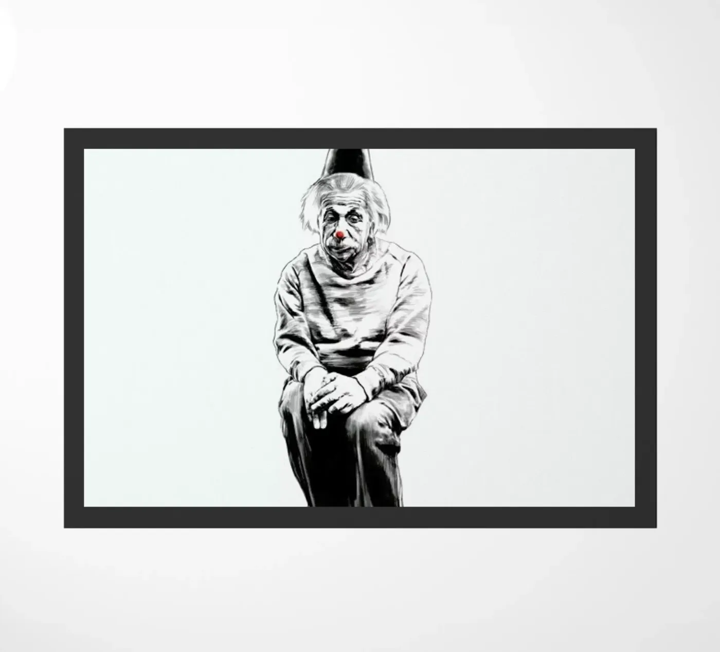 Einstein Fußmatte von Jared Yamahata