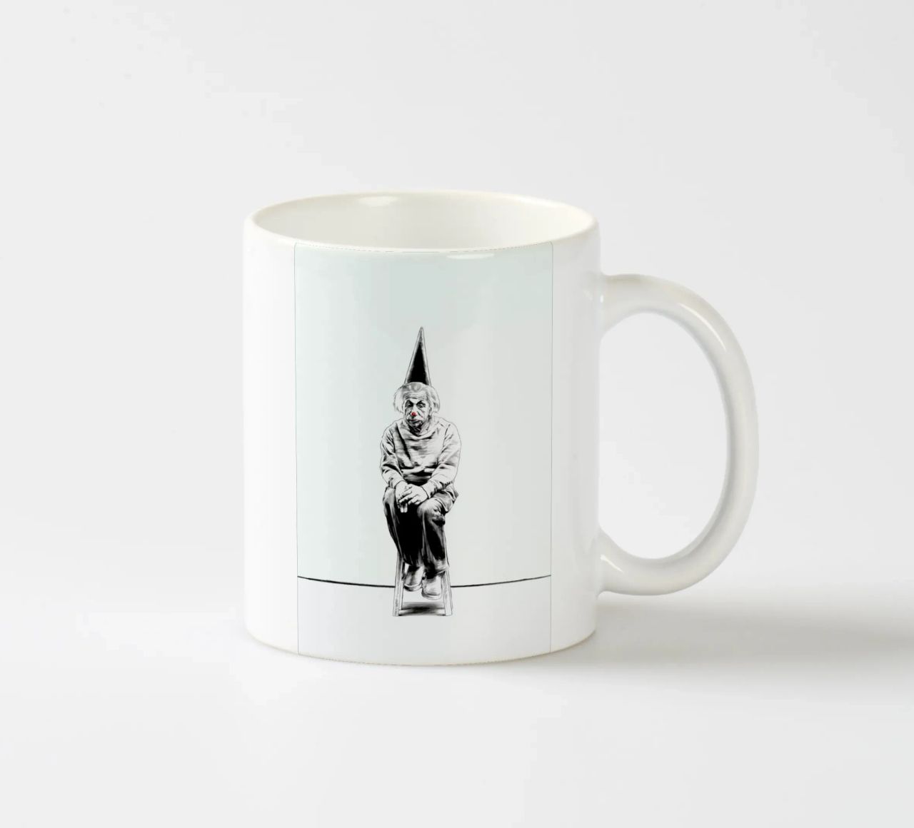 Einstein tazza in ceramica da Jared Yamahata