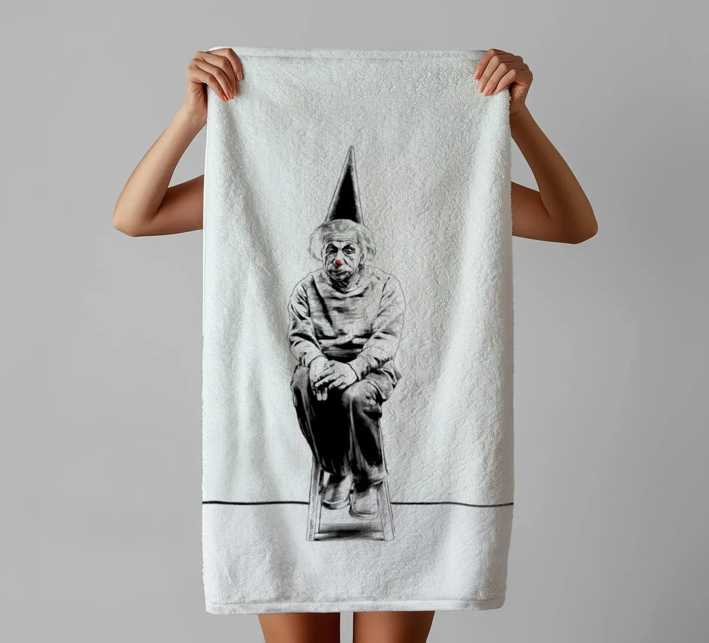Einstein badhanddoek van Jared Yamahata