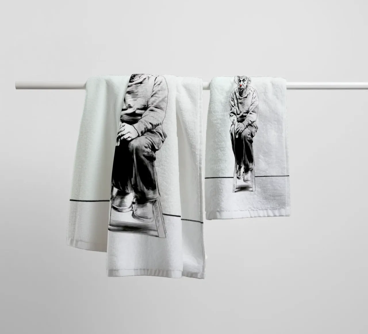 Einstein badhanddoek van Jared Yamahata