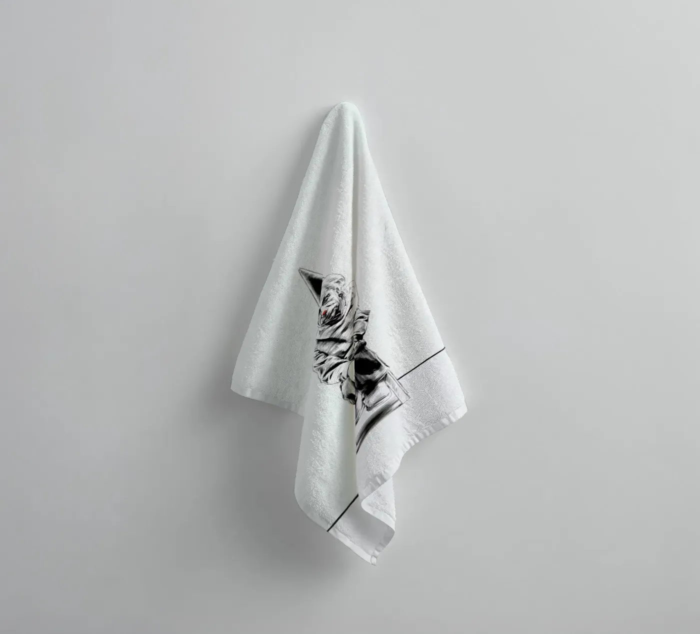 Einstein badhanddoek van Jared Yamahata