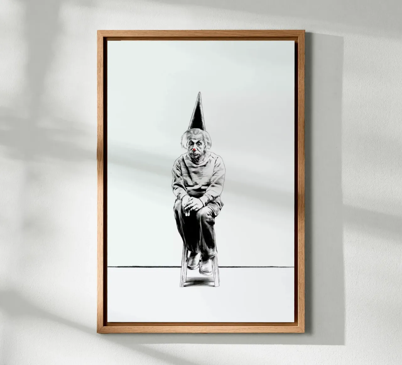 Einstein alluminio dibond da Jared Yamahata