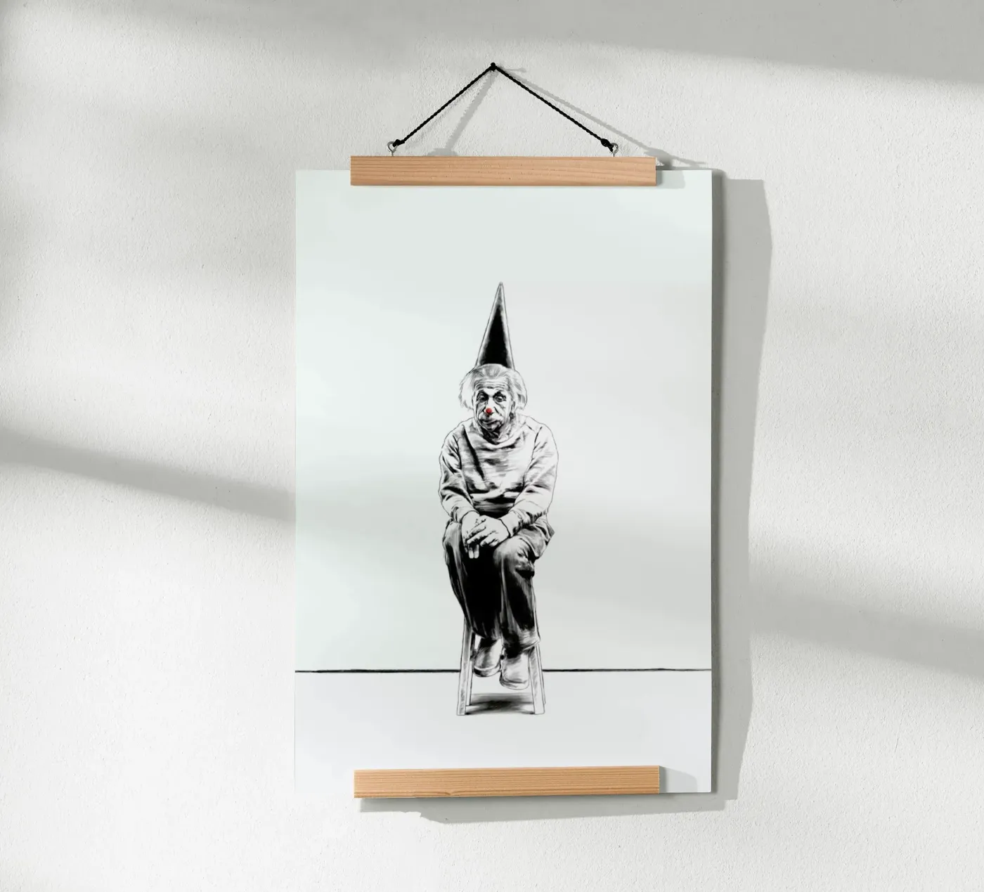 Einstein poster by Jared Yamahata