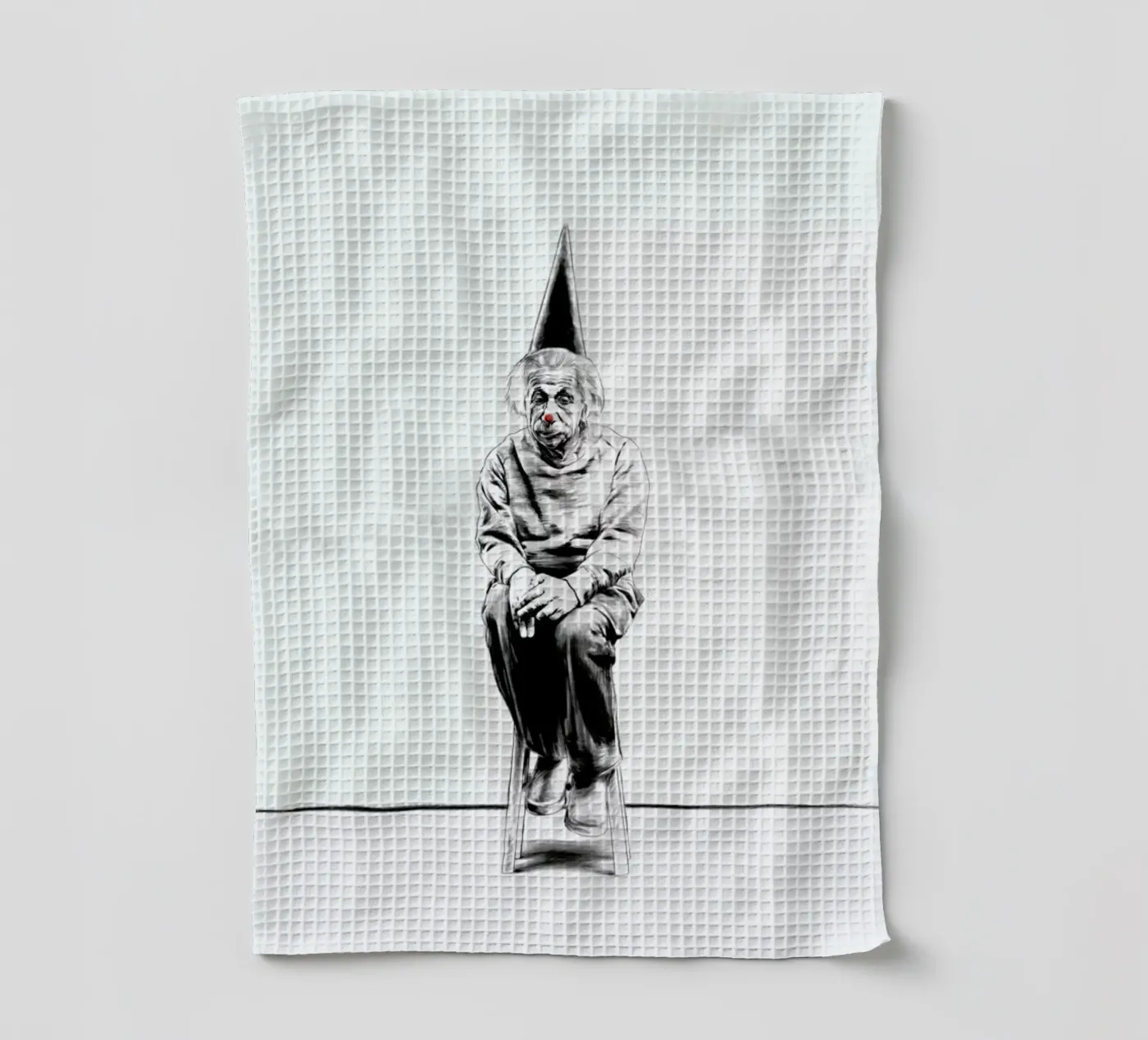 Einstein Geschirrtuch von Jared Yamahata