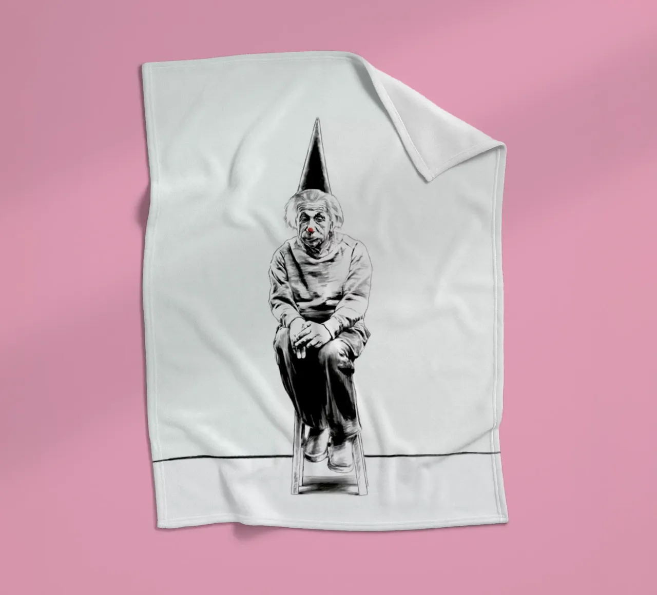 Einstein fleecedeken van Jared Yamahata