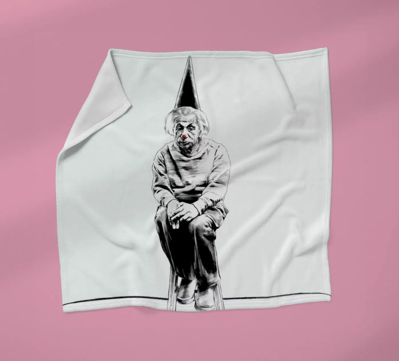 Einstein Fleecedecke von Jared Yamahata