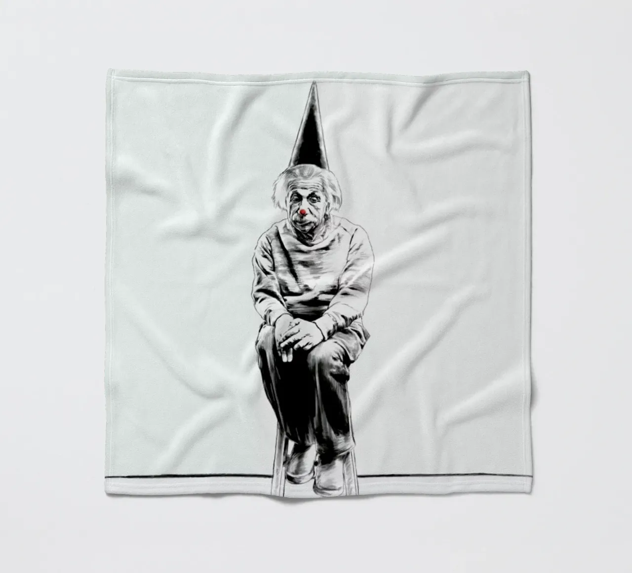 Einstein fleecedeken van Jared Yamahata